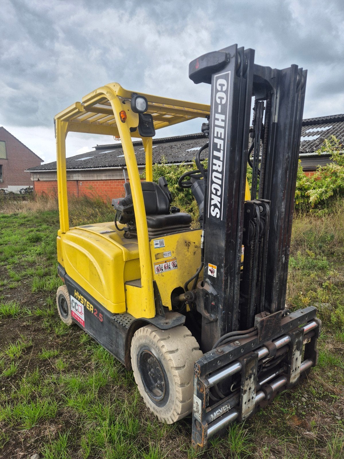 Elektrische heftruck hyster 2.5, Électrique, Hyster, Chariot élévateur, Enlèvement