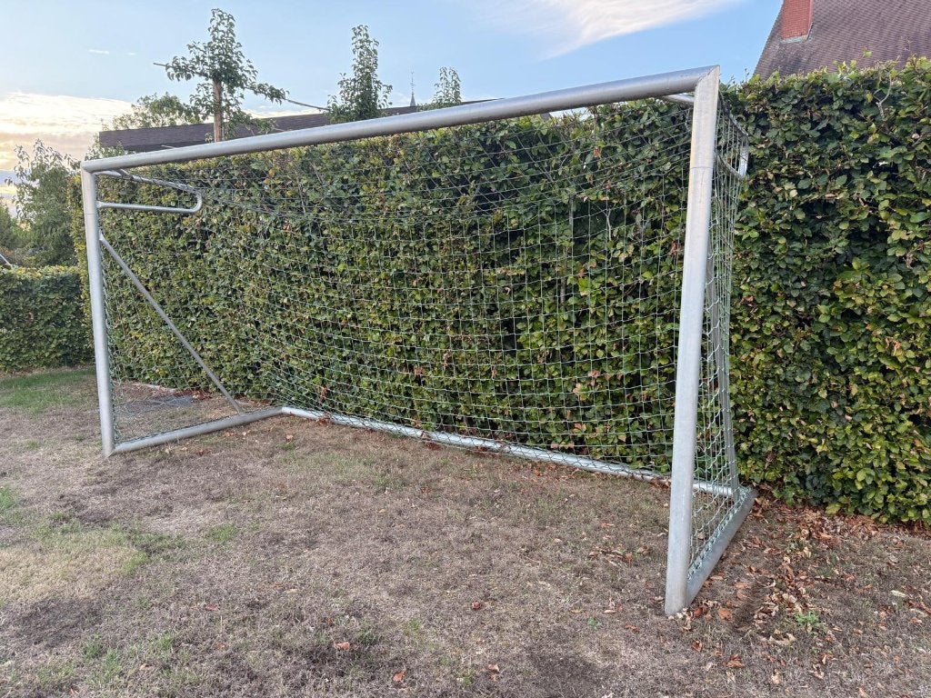Alu voetbaldoel 4x2m, Sport en Fitness, Voetbal, Ophalen, Gebruikt