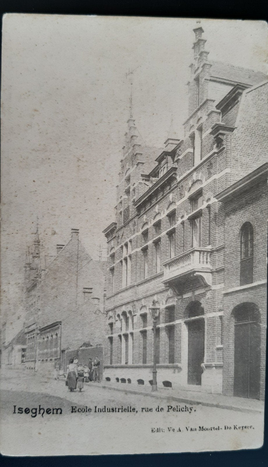 Izegem ISEGHEM ECOLE industriële 1907 !, Verzamelen, Ophalen of Verzenden