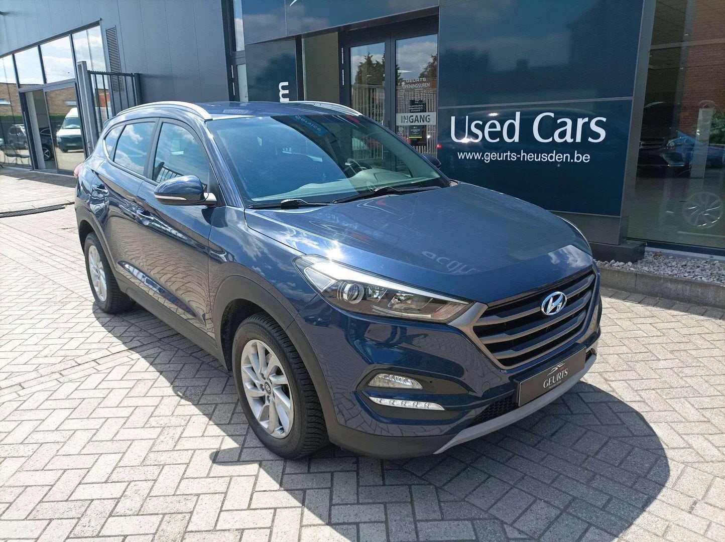 Hyundai Tucson Tucson 1.7 CRDi 2WD Launch Edition ISG, Stof, Gebruikt, 4 cilinders, Bedrijf