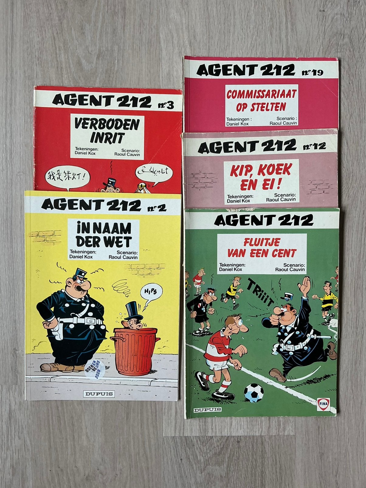 Strips Agent 212, Boeken, Stripverhalen, Ophalen, Gelezen