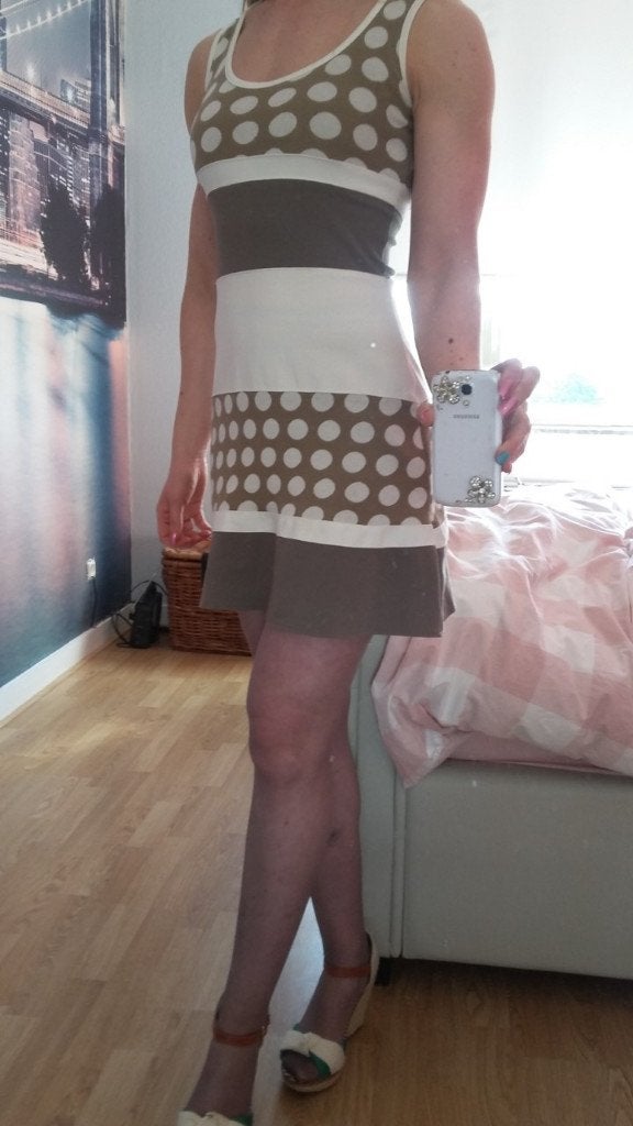 Rinascimento zomer jurk XS, Ophalen of Verzenden, Gedragen, Maat 34 (XS) of kleiner, Beige