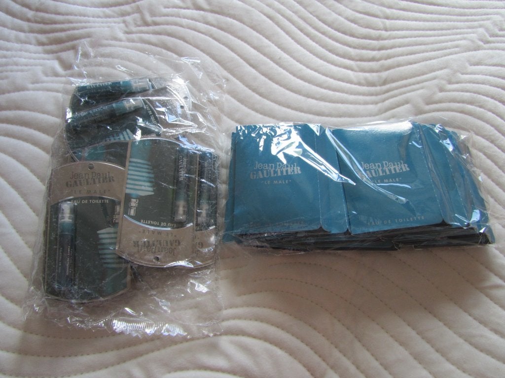GAULTIER LOT de tubes BPI LE MALE neufs, Envoi