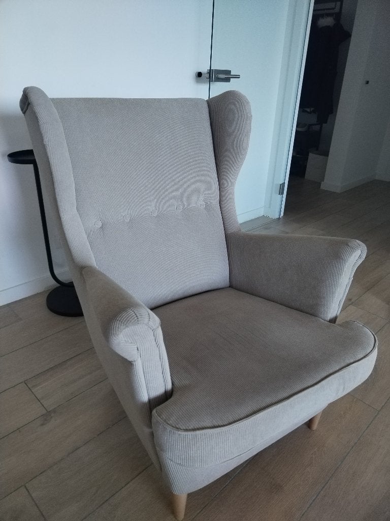 Fauteuil STRANDMON ikea, Maison & Meubles, Enlèvement, Utilisé