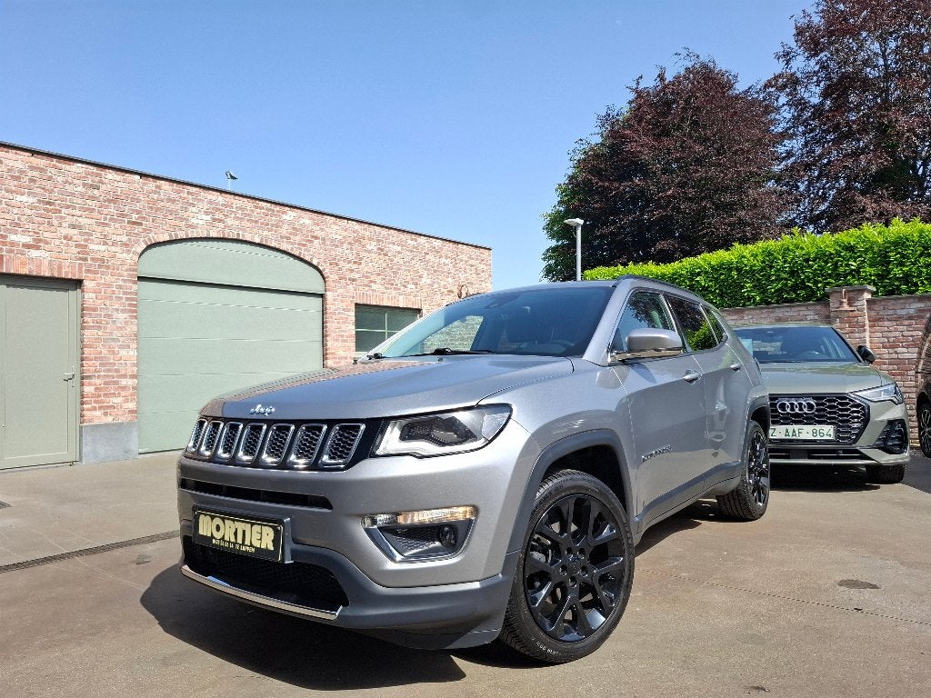 Jeep Compass,1.4i Turbo/140pk/Full Option, Auto's, Jeep, 4 cilinders, Leder en Stof, Compass, Bedrijf