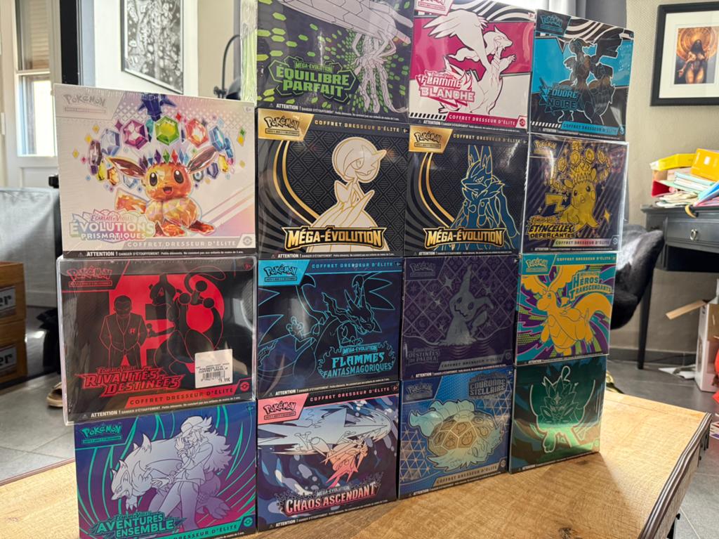 Collection pokemon scellé, Verzamelen, Speelkaarten, Jokers en Kwartetten, Ophalen of Verzenden, Zo goed als nieuw