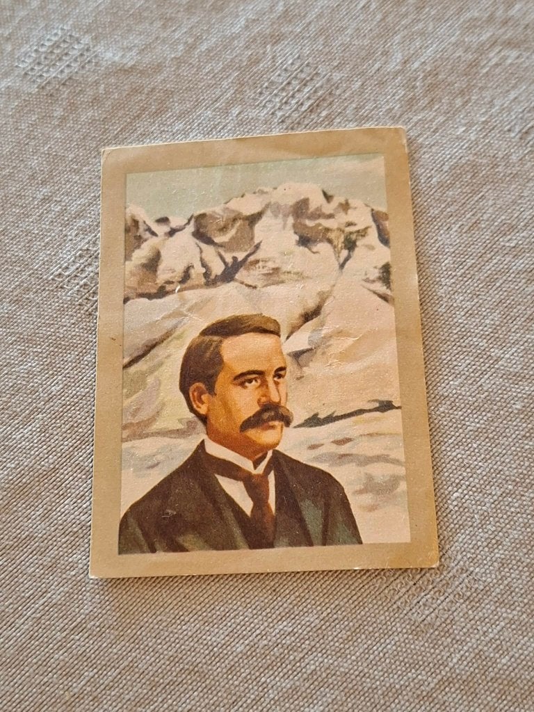 Prentje/Chromo : W. M. Conway / Chocolade Jacques, Verzamelen, Ophalen of Verzenden, Gebruikt, Overige onderwerpen, Prent