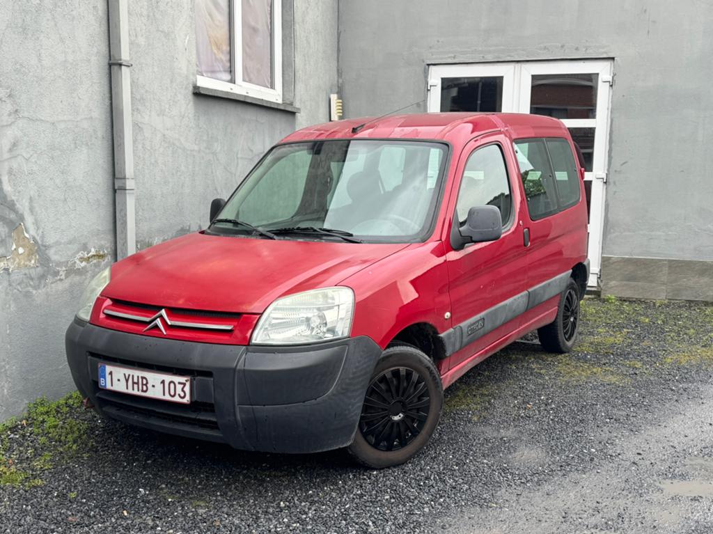 Citröen Berlingo multispace 1.4 benzine gekeurd voor verkoop, Auto's, Citroën, Monovolume, Zwart, 4 cilinders, Berlingo