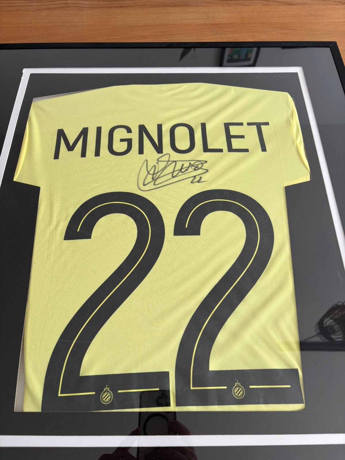 Gesigneerde voetbalshirts club brugge