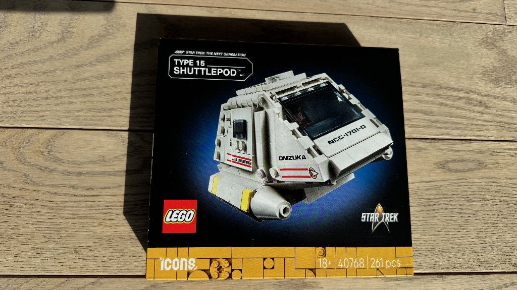 LEGO 40768 Star Trek: Type-15 Shuttlepod — nieuw, Lego, Nieuw, Ophalen of Verzenden, Ongeopend/sealed