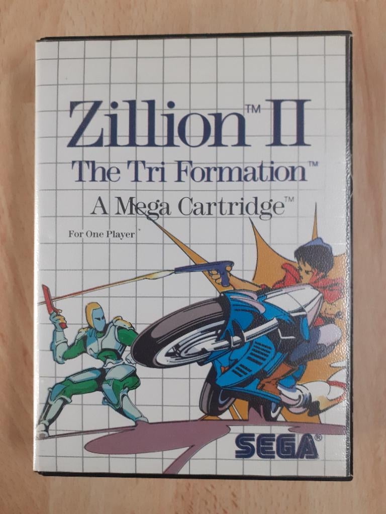 Zillion 2, Ophalen of Verzenden, Gebruikt, Master System