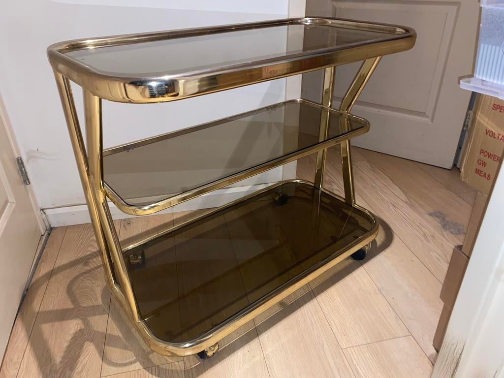 Morex bar cart vintage italiaans design, Enlèvement