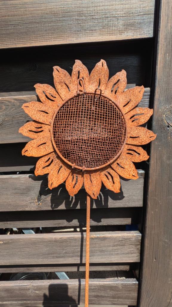 Tuinsteker voederplek zonnebloem, Tuin en Terras, Ophalen