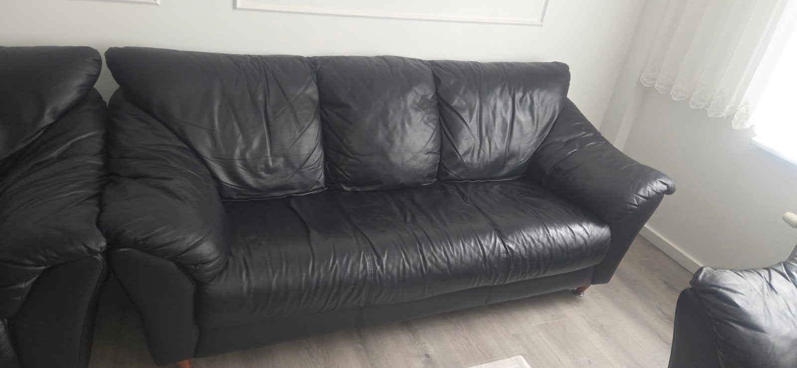 GRATIS lederen zetels, Huis en Inrichting, Ophalen