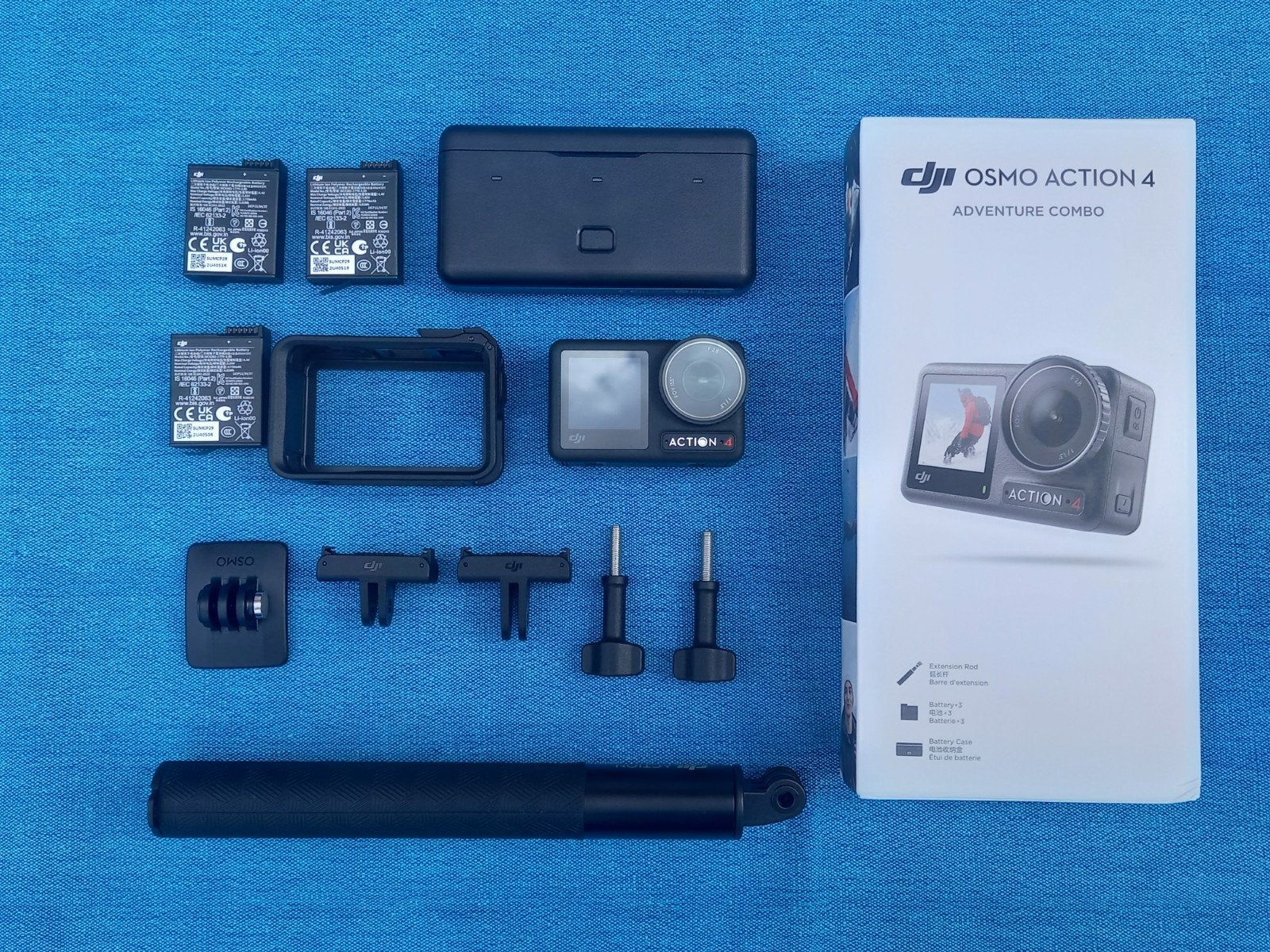 DJI Action 4 Adventure Combo, TV, Hi-fi & Vidéo, Caméras action, Enlèvement ou Envoi