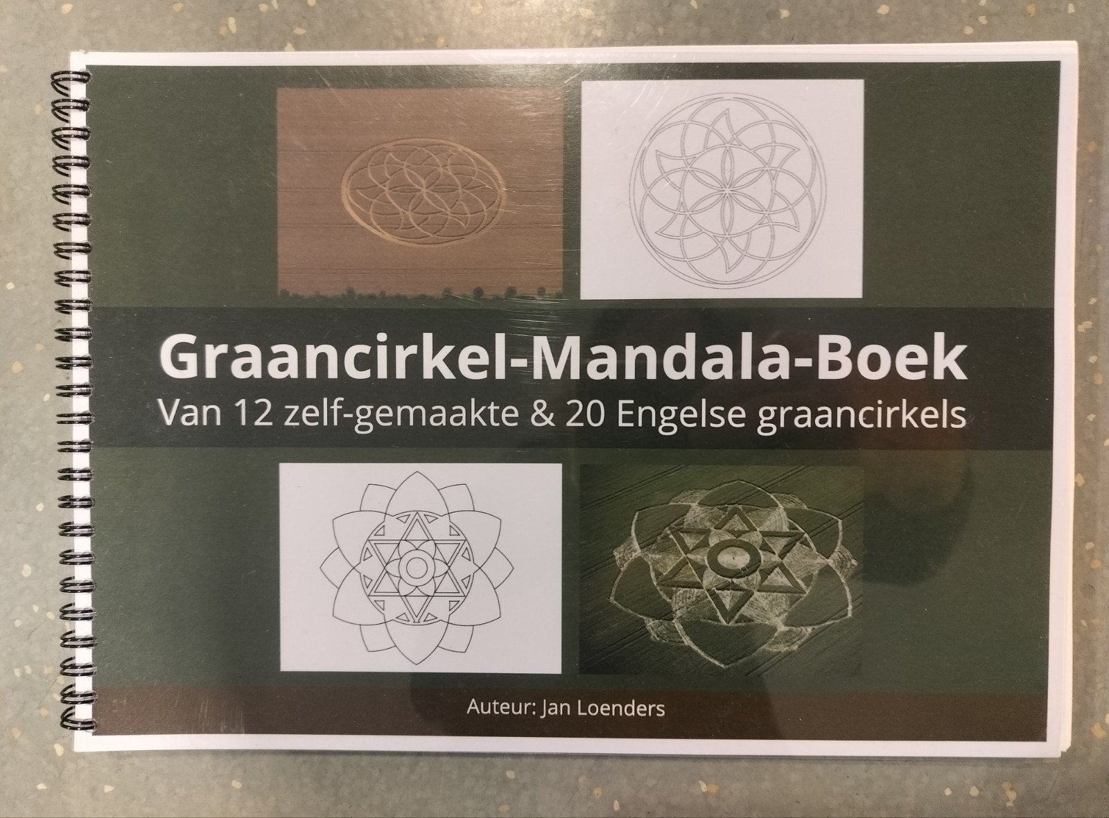 Graancirkel-Mandala-inkleurboek (32 Mandala's!), Ophalen, Nieuw, Potlood of Stift