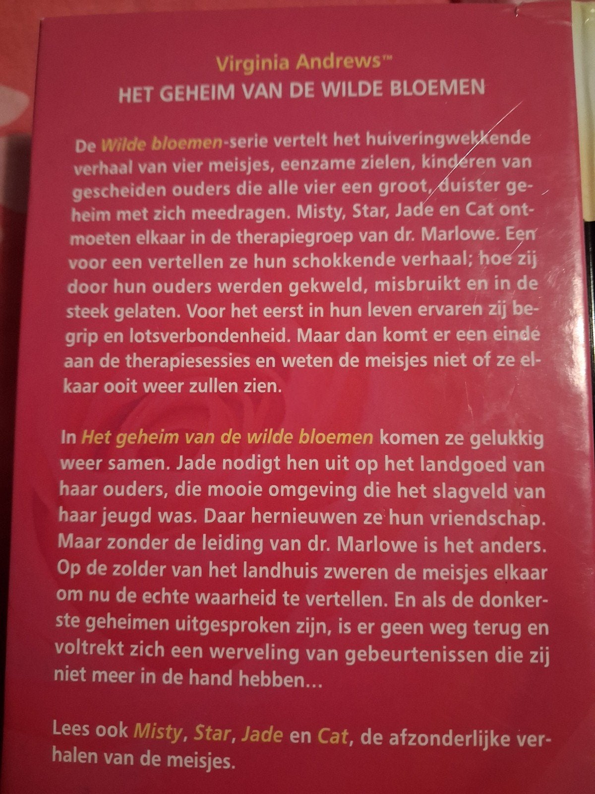 Virginia Andrews - Het geheim van de wilde bloemen, Enlèvement, Virginia Andrews