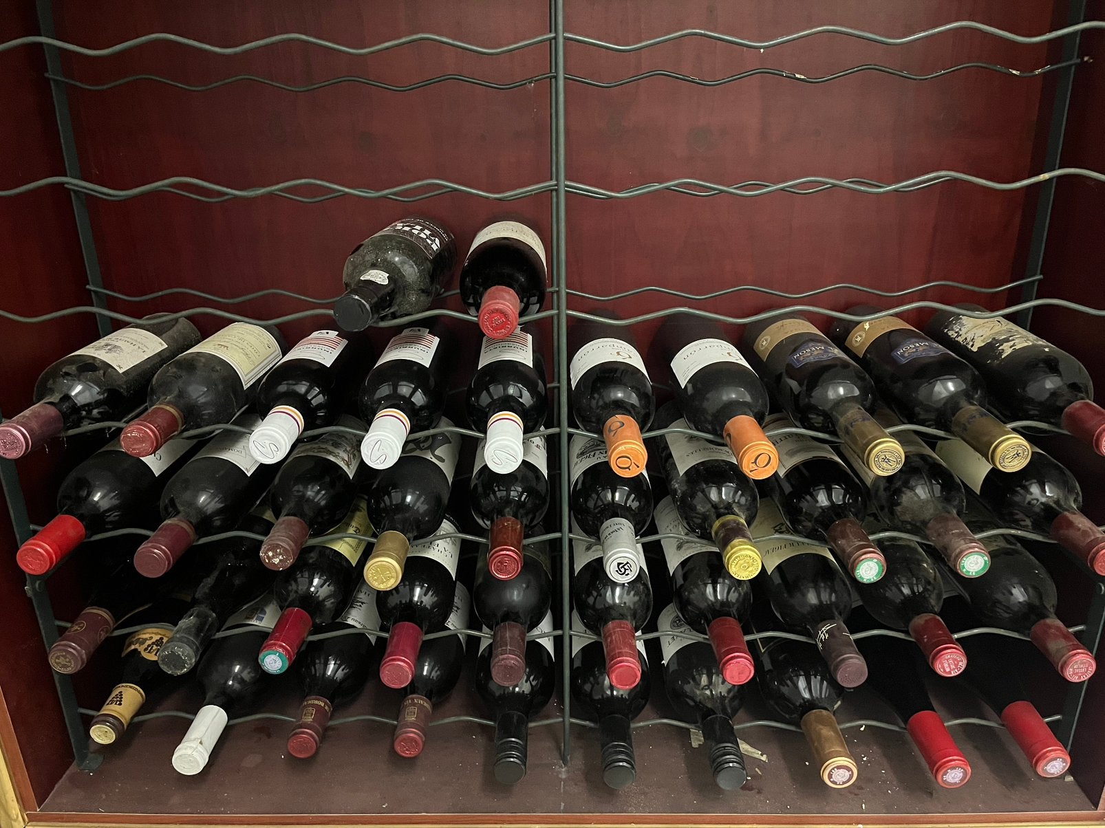Collection de vieux vins - 49 pièces, Enlèvement, Comme neuf, Espagne