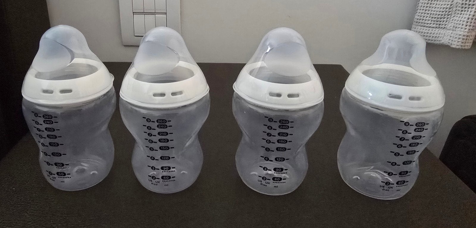 Tommee Tippee Closer to Nature flessen set + extra spenen (M, Kinderen en Baby's, Ophalen of Verzenden, Speen