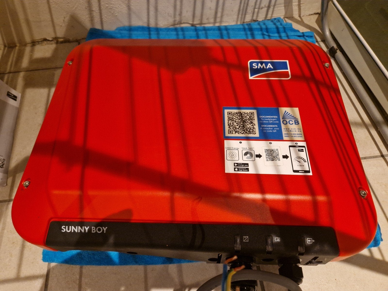 SMA sunny boy 1.5, Doe-het-zelf en Bouw, Zonnepanelen en Toebehoren, Ophalen, Zo goed als nieuw, Overige typen