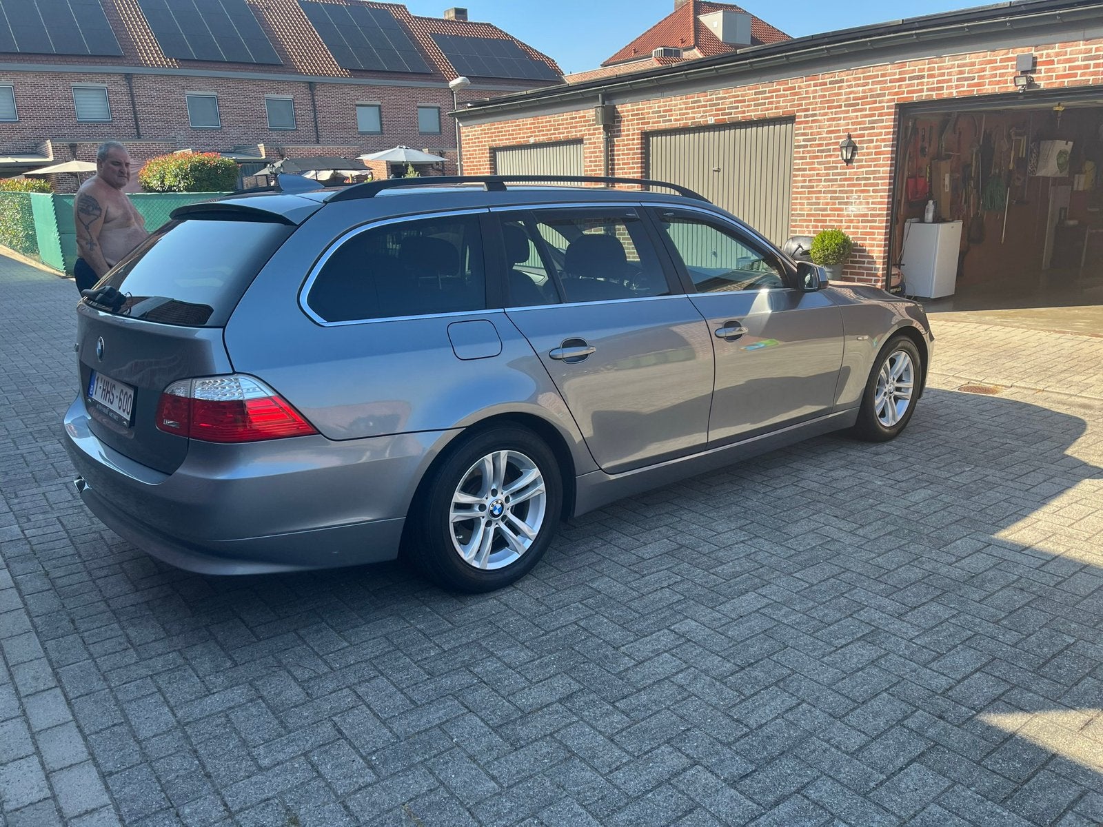 Bmw 520 i, Euro 5, Zwart, Leder, Particulier