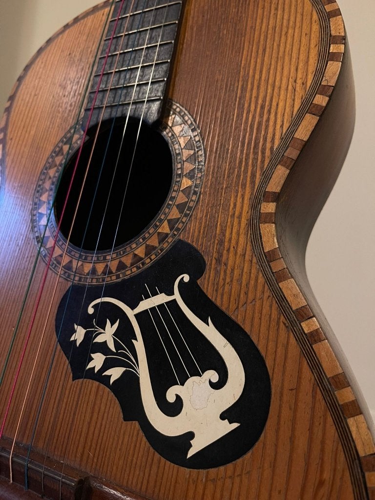 Guitare vintage... envoi, Musique & Instruments, Instruments à corde | Guitares | Acoustiques, Enlèvement ou Envoi, Utilisé, Guitare Western ou Guitare Folk
