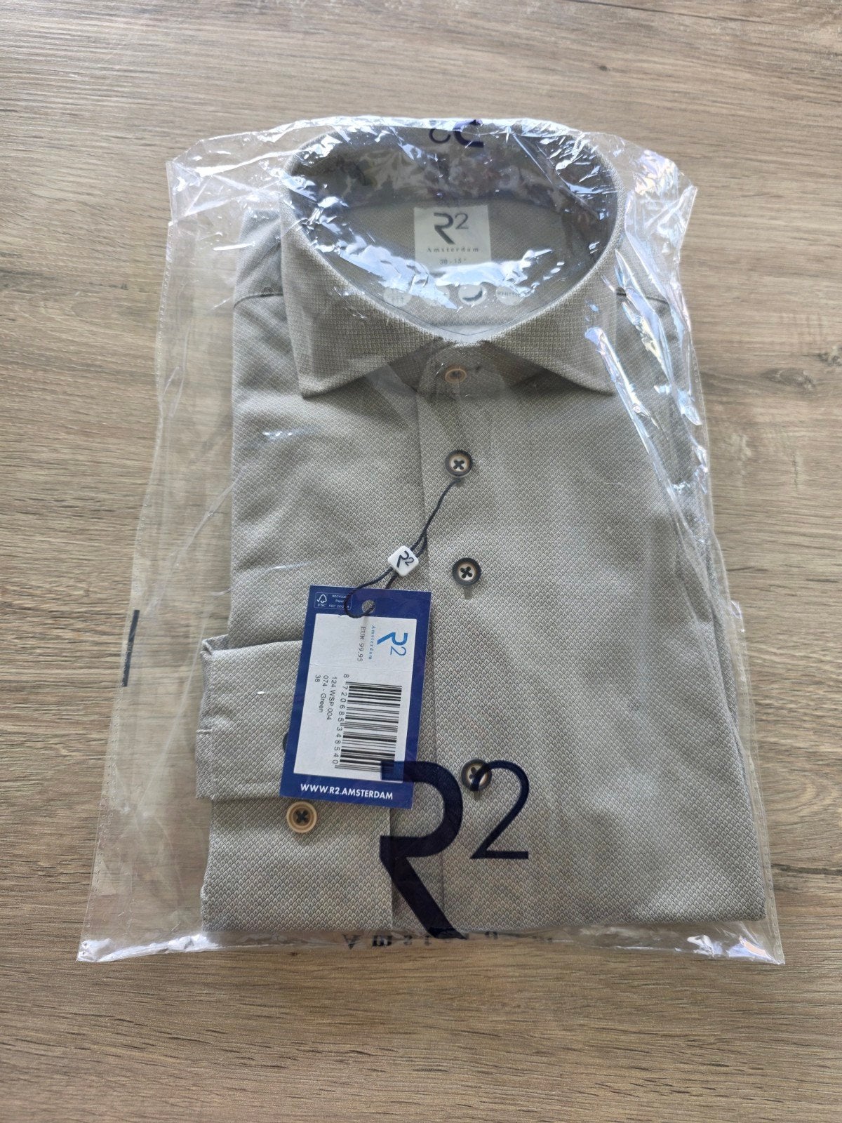Chemise verte R2, Enlèvement ou Envoi, Neuf, Vert, R2