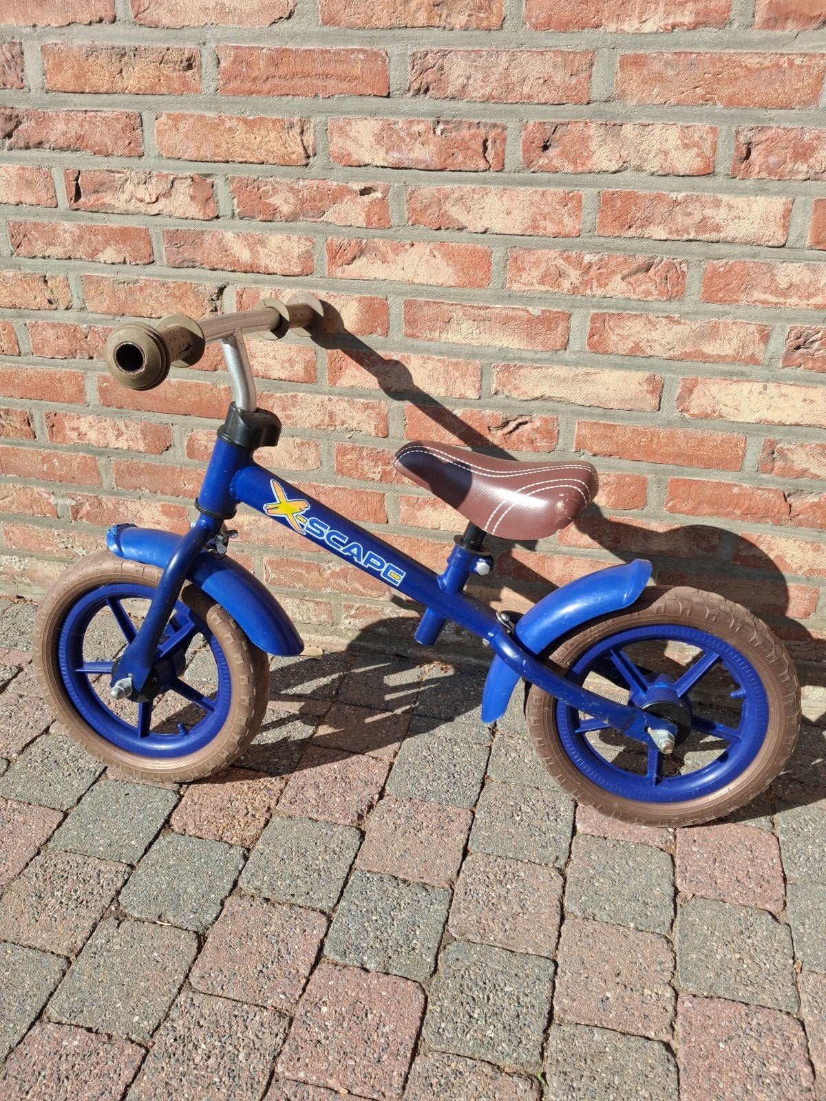 loopfiets, Ophalen