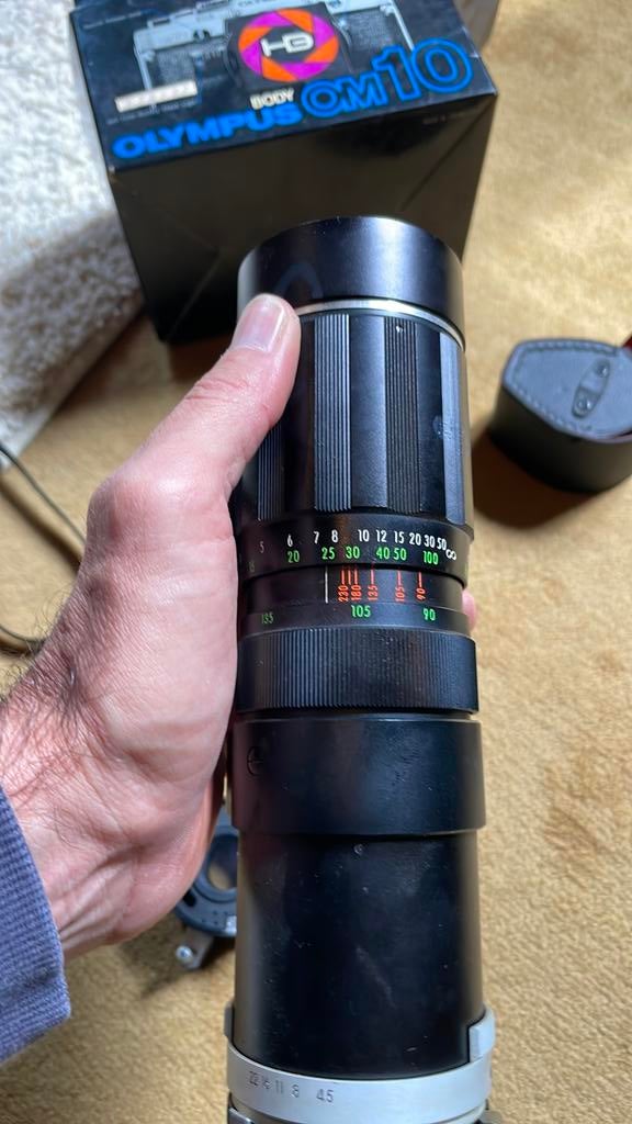 Objectifs vintage – Auto Miranda 90–230mm + Doubleur 2x, Enlèvement, Comme neuf, Zoom
