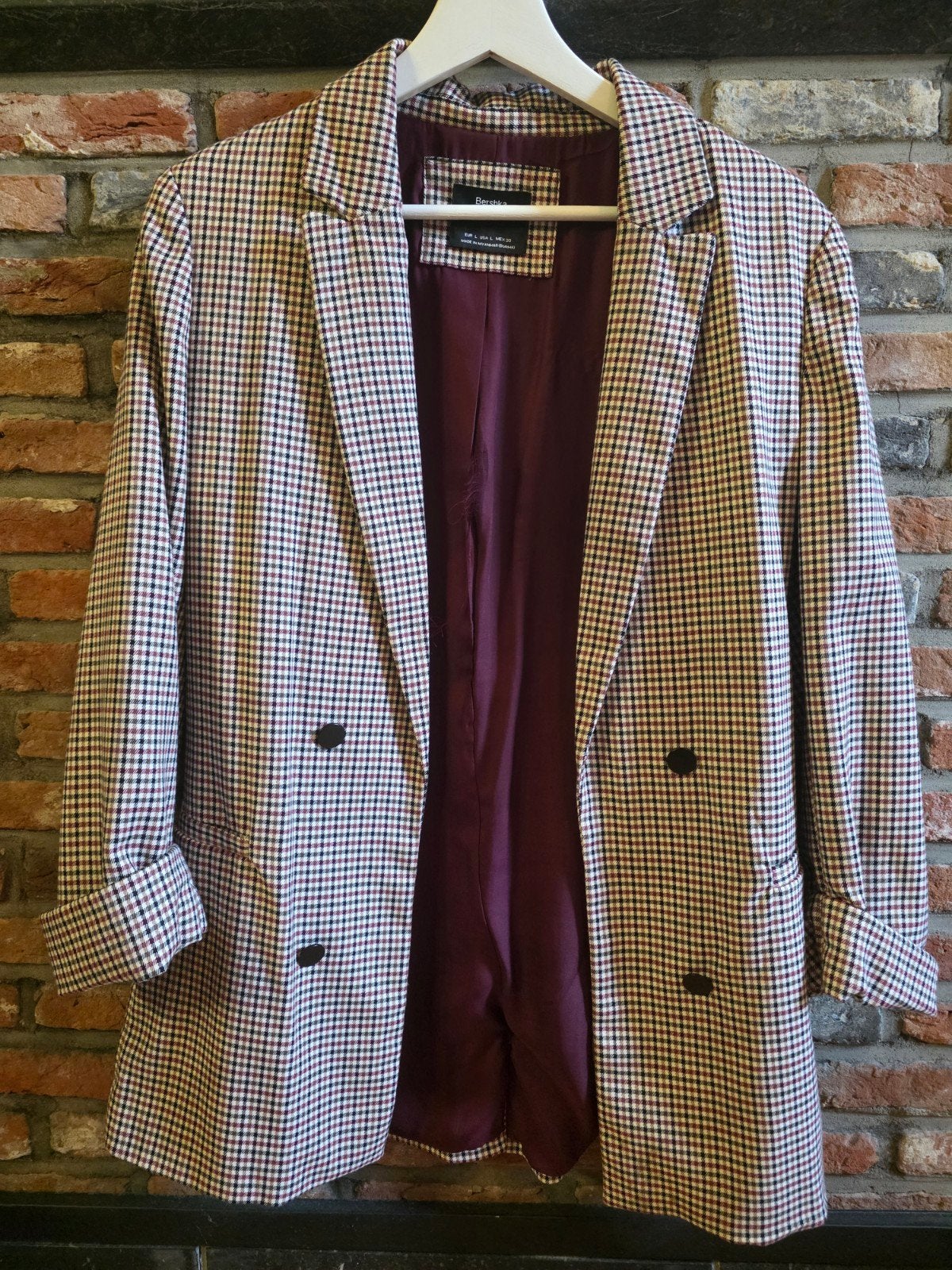 Blazer, Kleding | Dames, Jasjes, Kostuums en Pakken, Ophalen, Kostuum of Pak, Maat 42/44 (L), Bershka