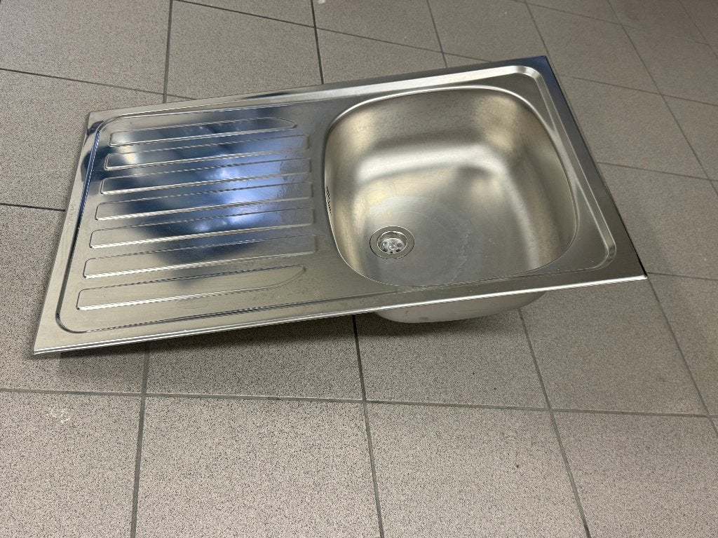 spoelbak, Bricolage & Construction, Sanitaire, Enlèvement, Neuf, Inox, Lavabo