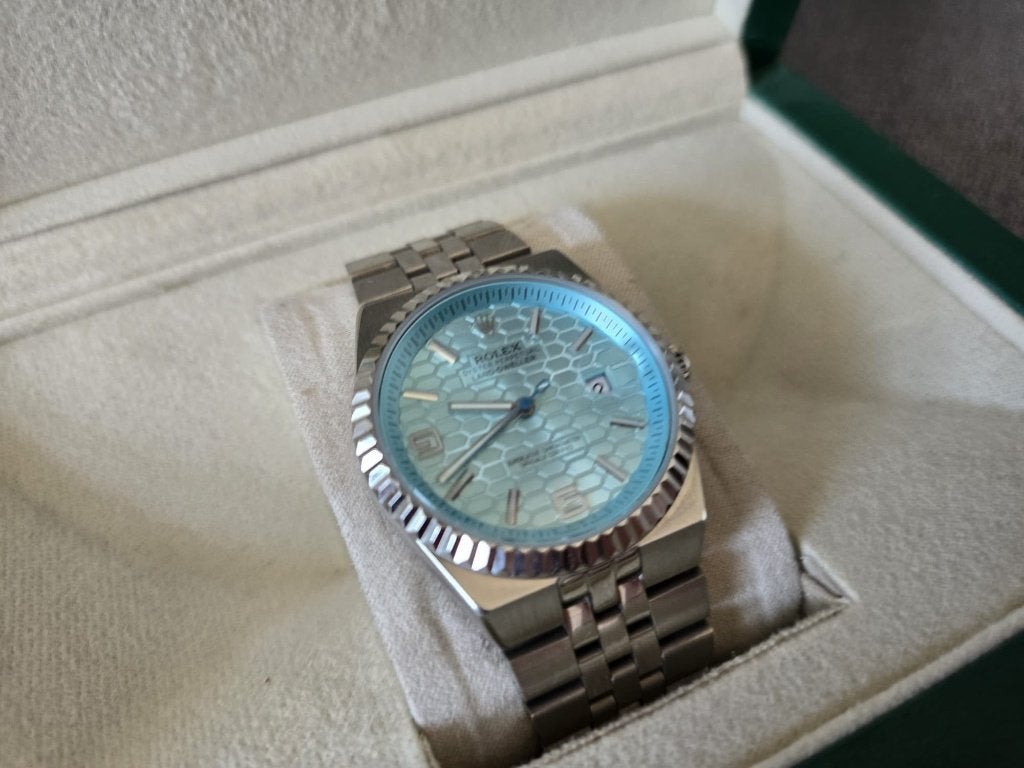 Rolex Oyster Perpetual Land-Dweller., Handtassen en Accessoires, Horloges | Heren, Staal, Polshorloge, Nieuw, Ophalen of Verzenden