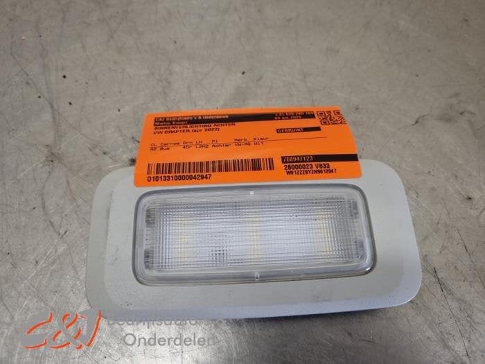 Binnenverlichting achter van een Volkswagen Crafter, Gebruikt, -, Volkswagen, -