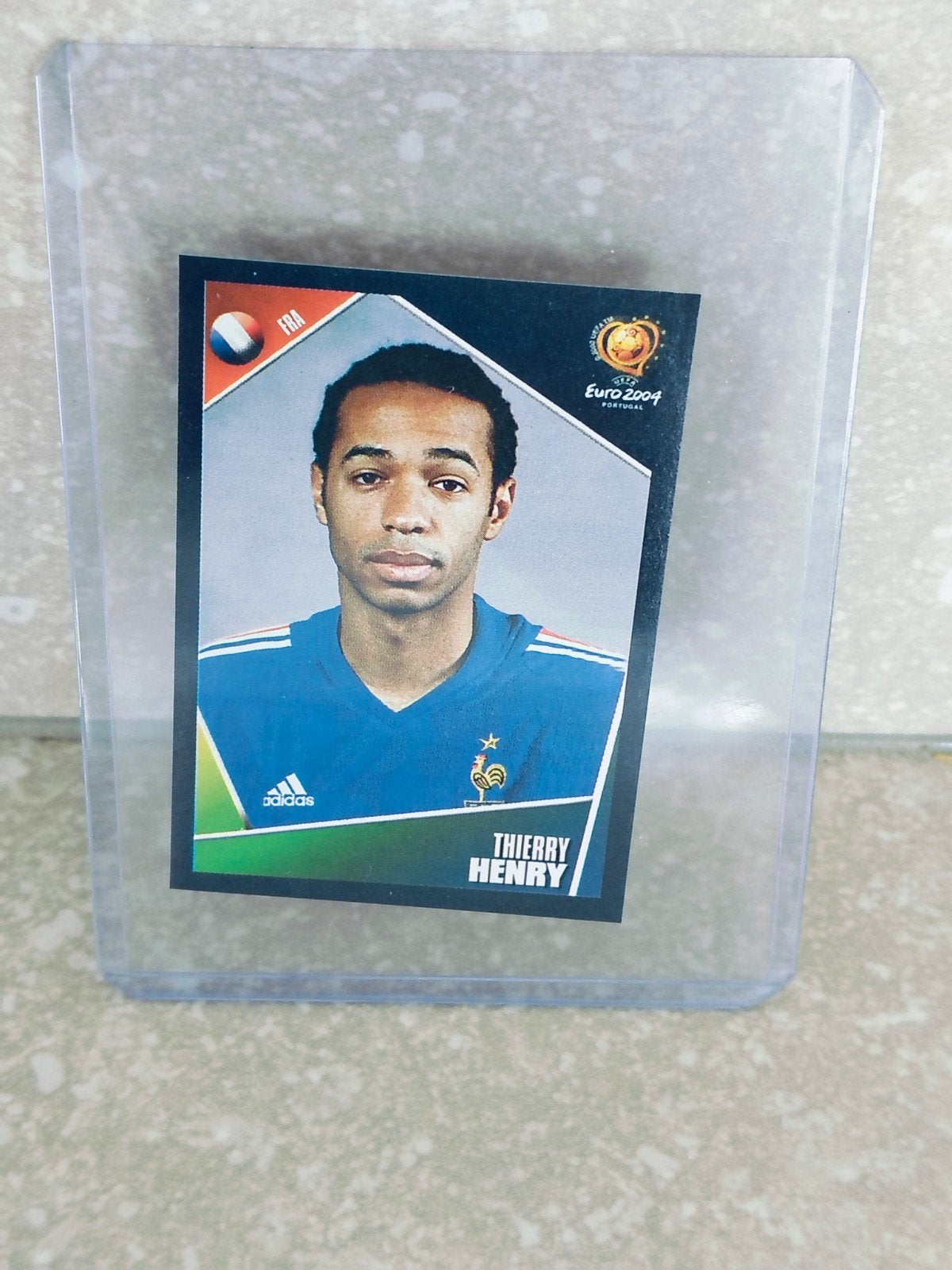 Panini sticker Euro 2004 Thierry Henry Frankrijk, Ophalen of Verzenden, Sticker