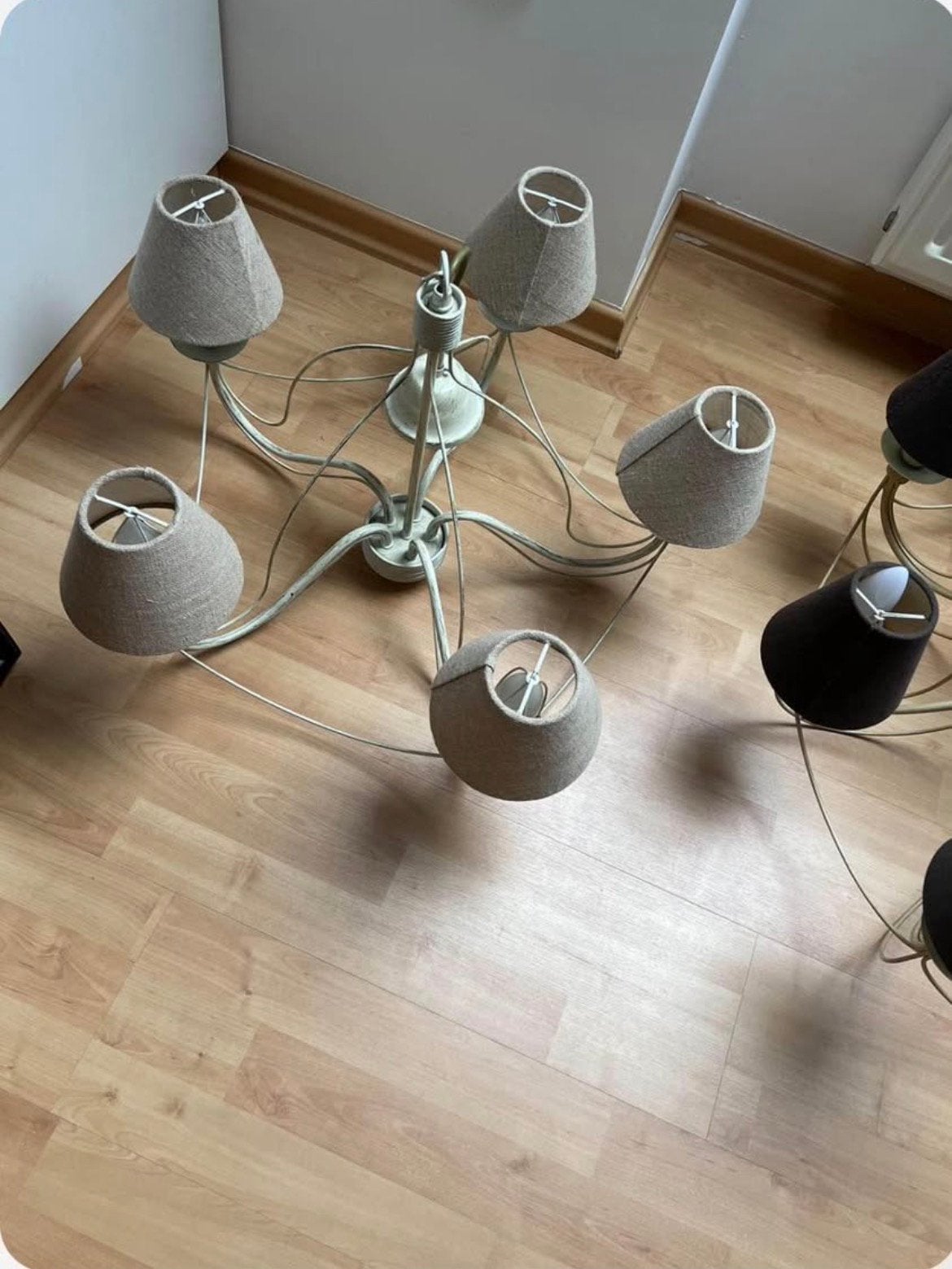 2 luchters, Huis en Inrichting, Lampen | Hanglampen, Ophalen, Zo goed als nieuw