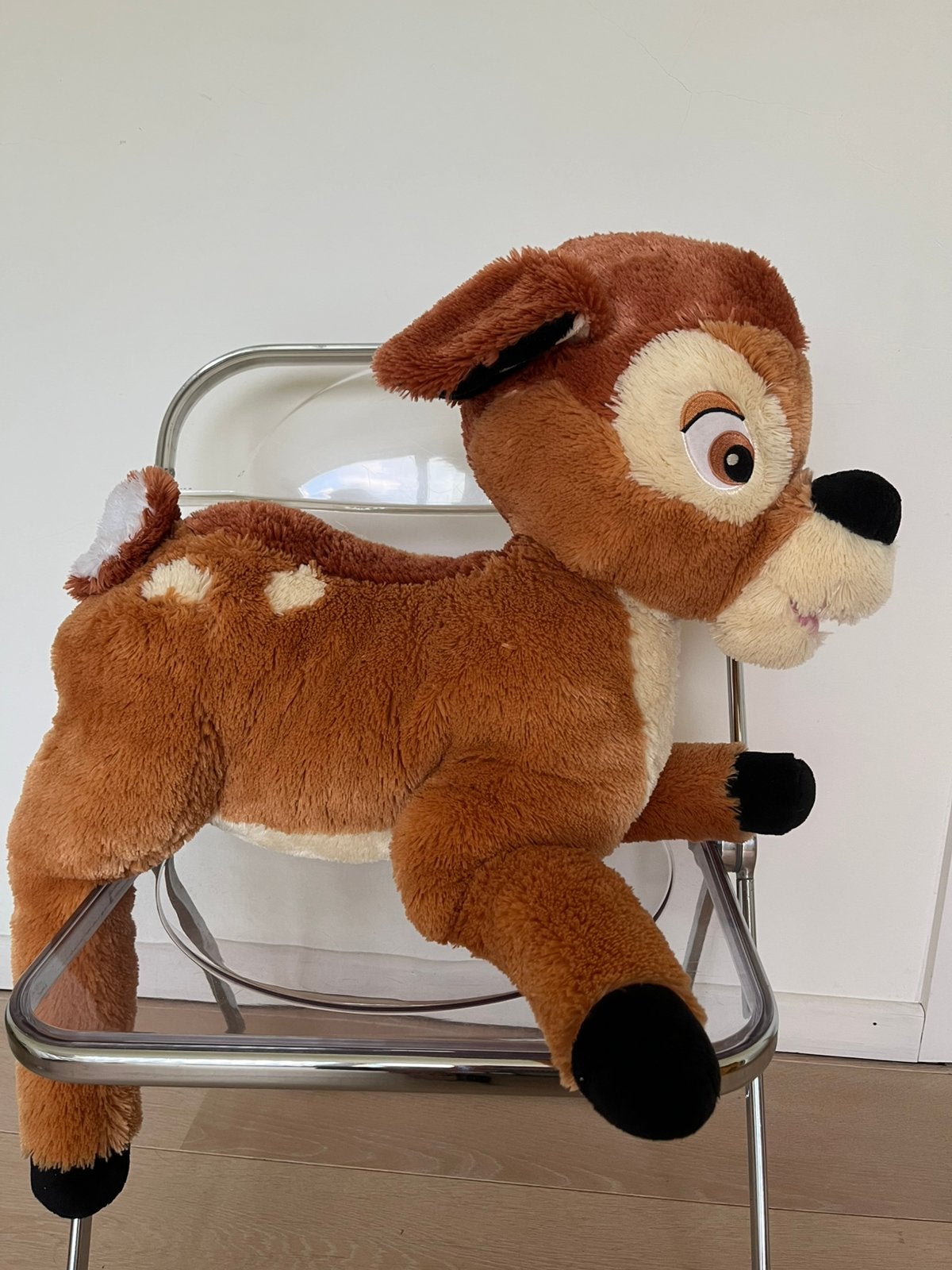 Bambi zachte knuffel 60 cm Disney, Kinderen en Baby's, Speelgoed | Knuffels en Pluche, Disney, Ophalen, Zo goed als nieuw