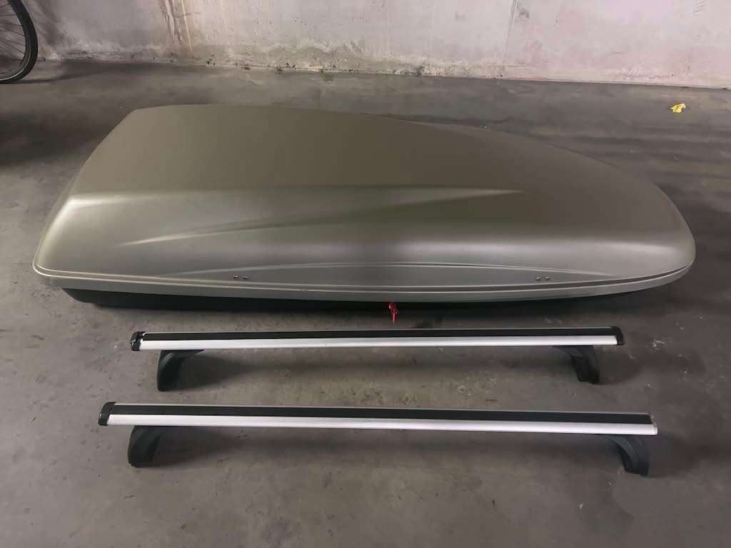 Dakkoffer incl alle benodigdheden, Auto diversen, Dakkoffers, Ophalen, Zo goed als nieuw