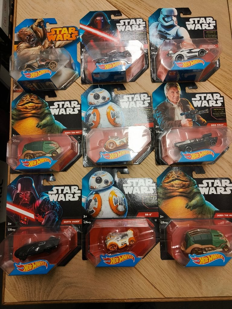 Hot Wheels star wars lot NIEUW, Enlèvement ou Envoi, Neuf, Autres types