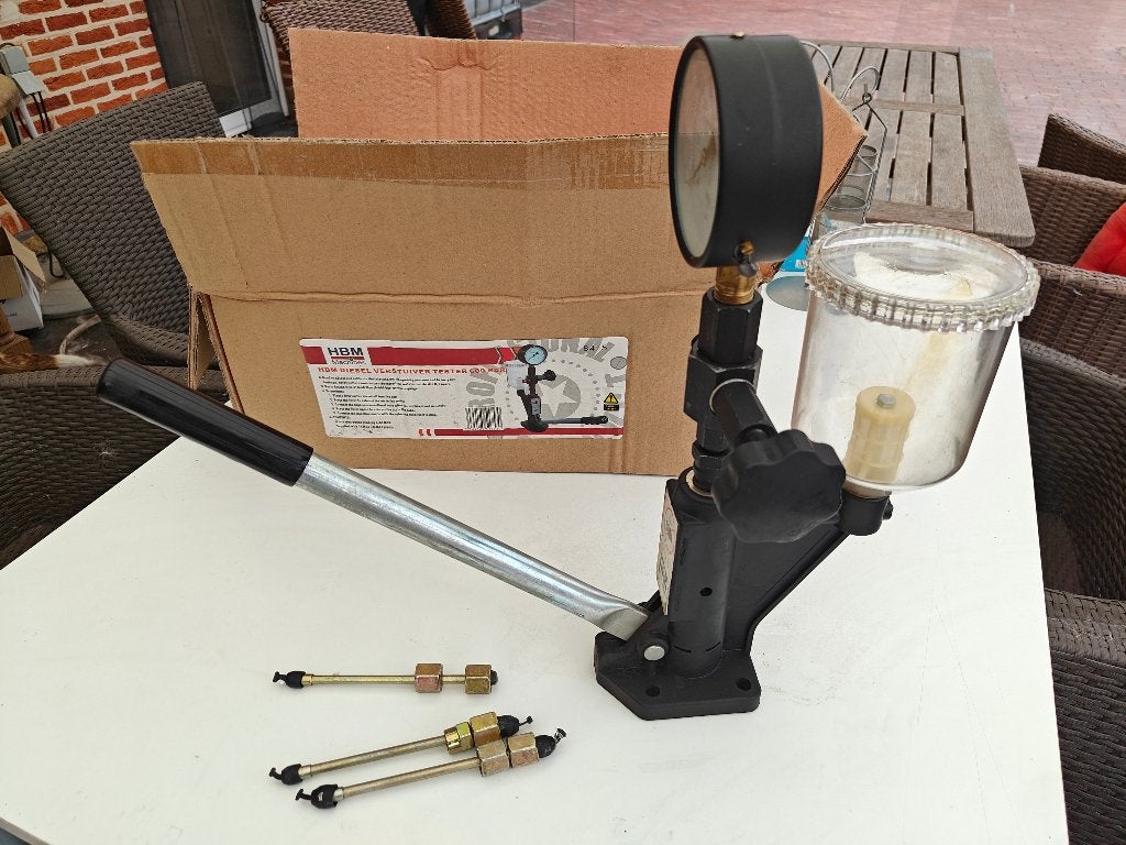 Diesel injector/verstuiver tester 600bar, Ophalen, Gebruikt