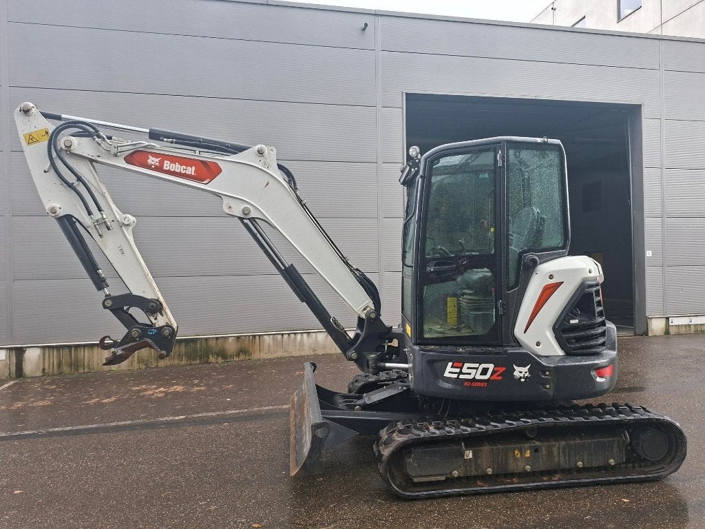 minigraver bobcat 5t, Ophalen, Graafmachine