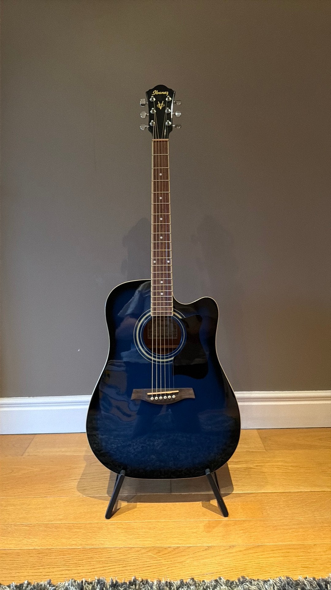 Ibanez gitaar, Muziek en Instrumenten, Snaarinstrumenten | Gitaren | Akoestisch, Ophalen, Zo goed als nieuw, Klassieke of Spaanse gitaar