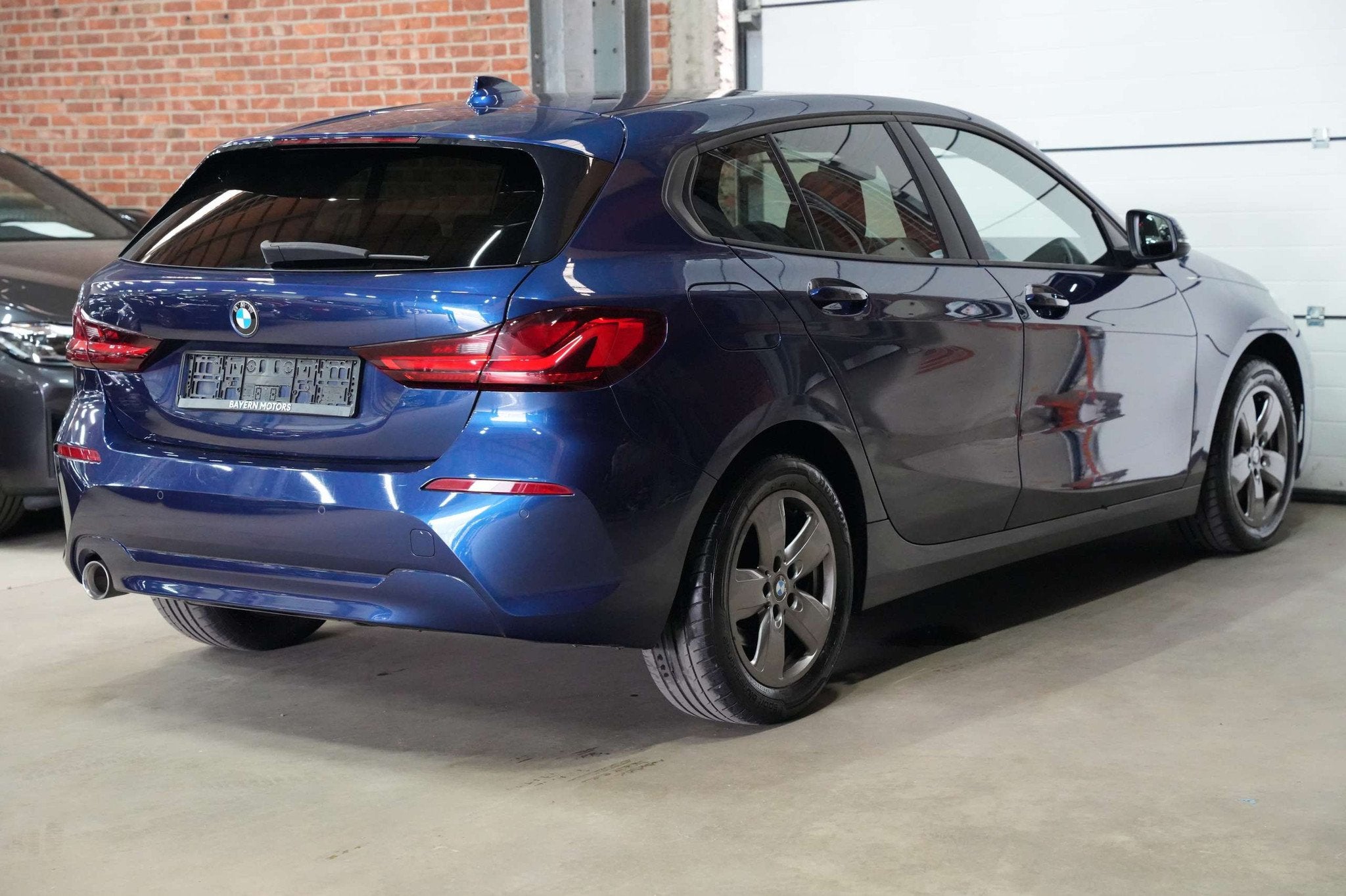 BMW 116 d Garantie EURO 6d, Gebruikt, Blauw, Bi-Xenon koplampen, Bedrijf