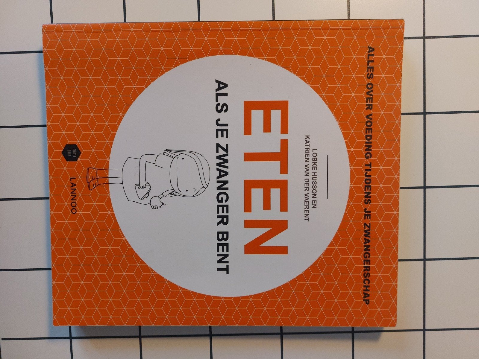 Lobke Husson - Eten als je zwanger bent, Livres, Mode, Enlèvement, Lobke Husson; Katrien Van der Vaerent; Mama Baas
