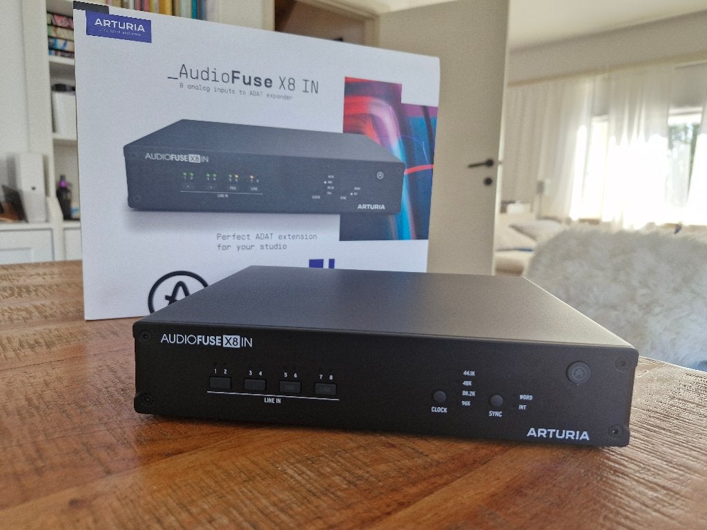 Arturia AudioFuse X8 IN - ADAT expander voor 8 extra IN's, Audio, Tv en Foto, Professionele apparaten, Ophalen of Verzenden, Zo goed als nieuw