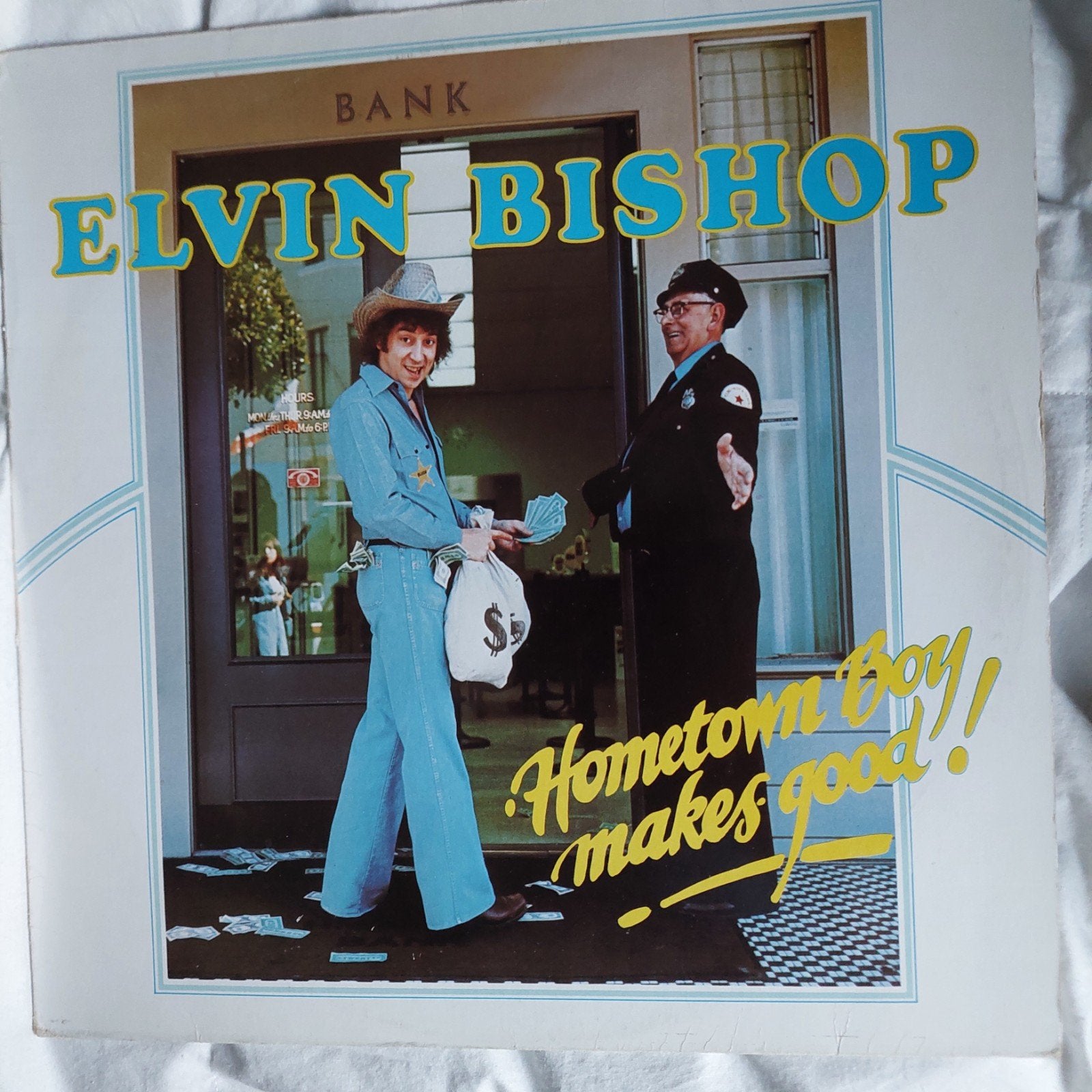 par Elvis Bishop, la ville natale de Boy Makes Good !, LP, Enlèvement, Utilisé, Rock classique