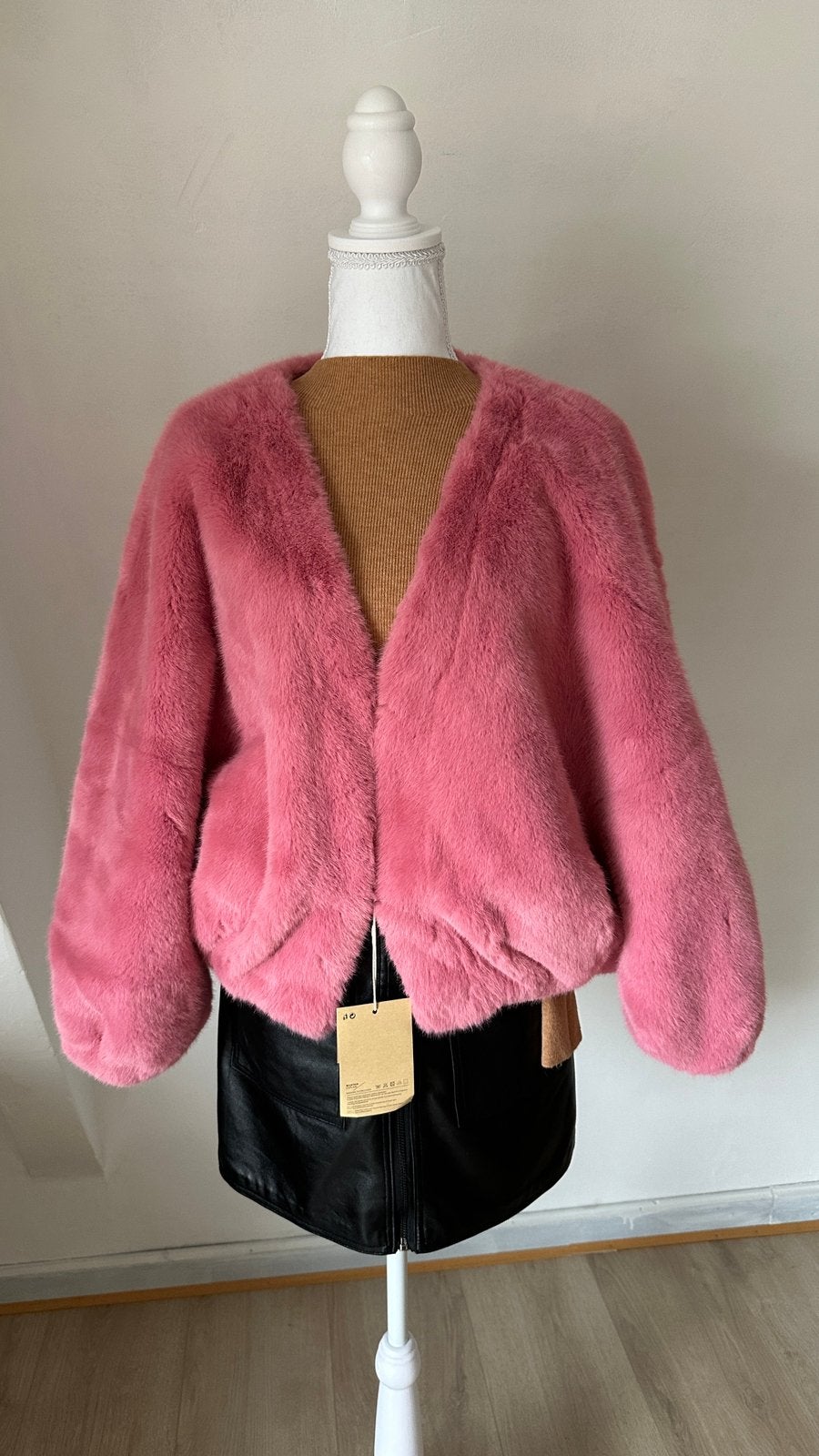 Nepbont jas, Kleding | Dames, Maat 38/40 (M), Nieuw, Ophalen of Verzenden, Jasje