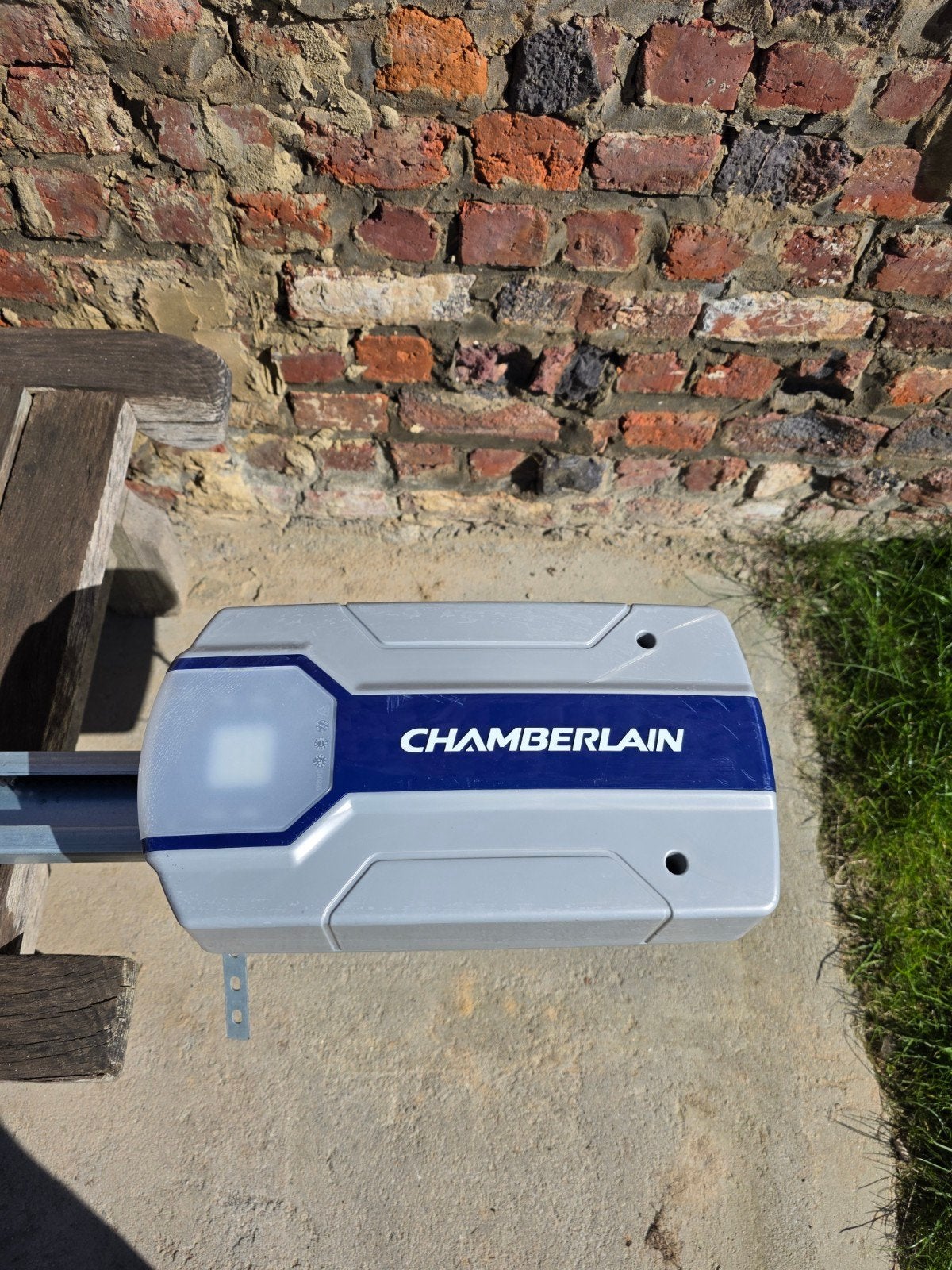 automatische garage opener, Ophalen, Zo goed als nieuw, Compleet systeem