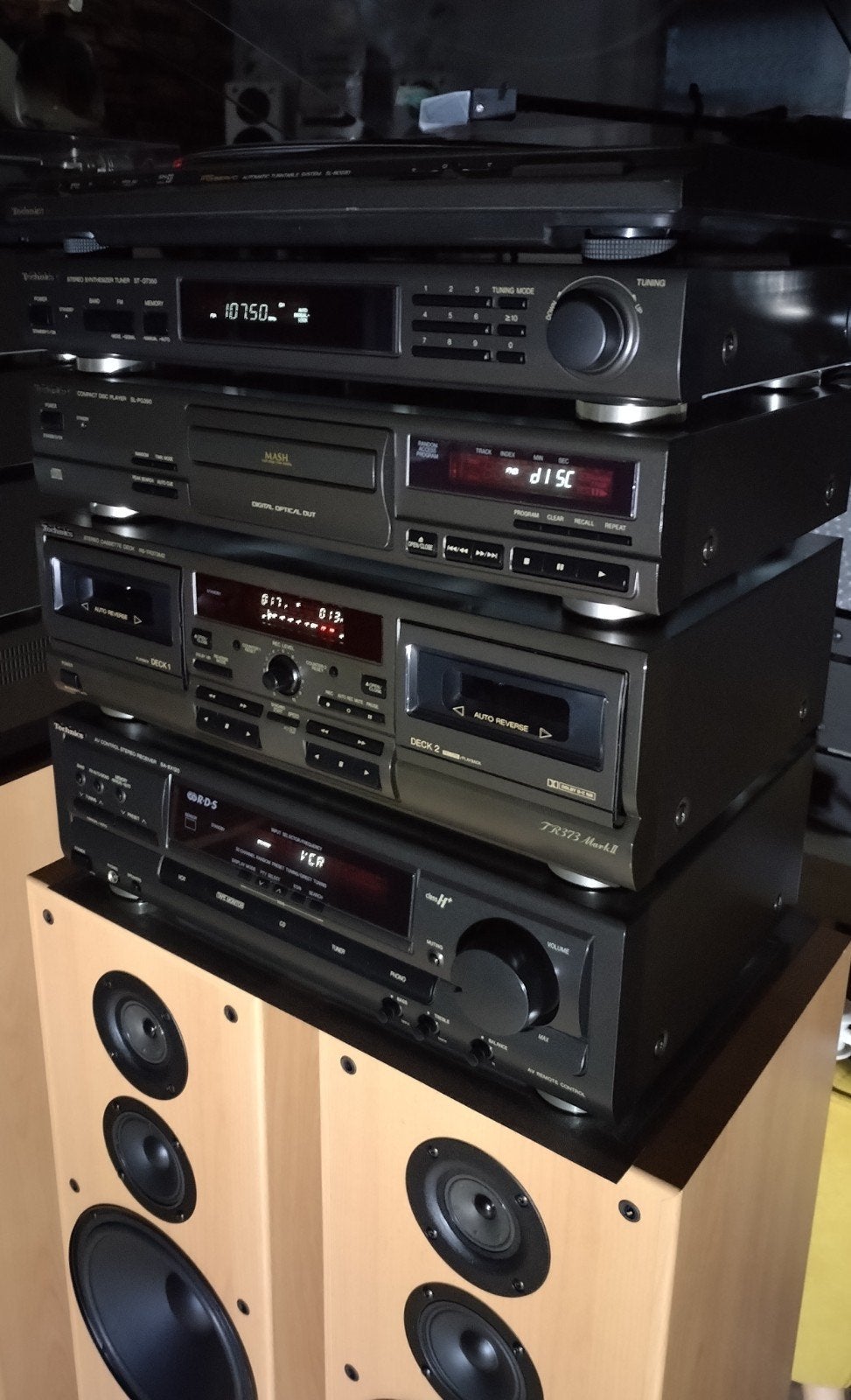Technics stereo, Enlèvement