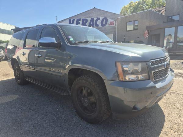 Chevrolet Suburban - BJ 2008, Auto's, Automaat, Suburban, Blauw, Leder