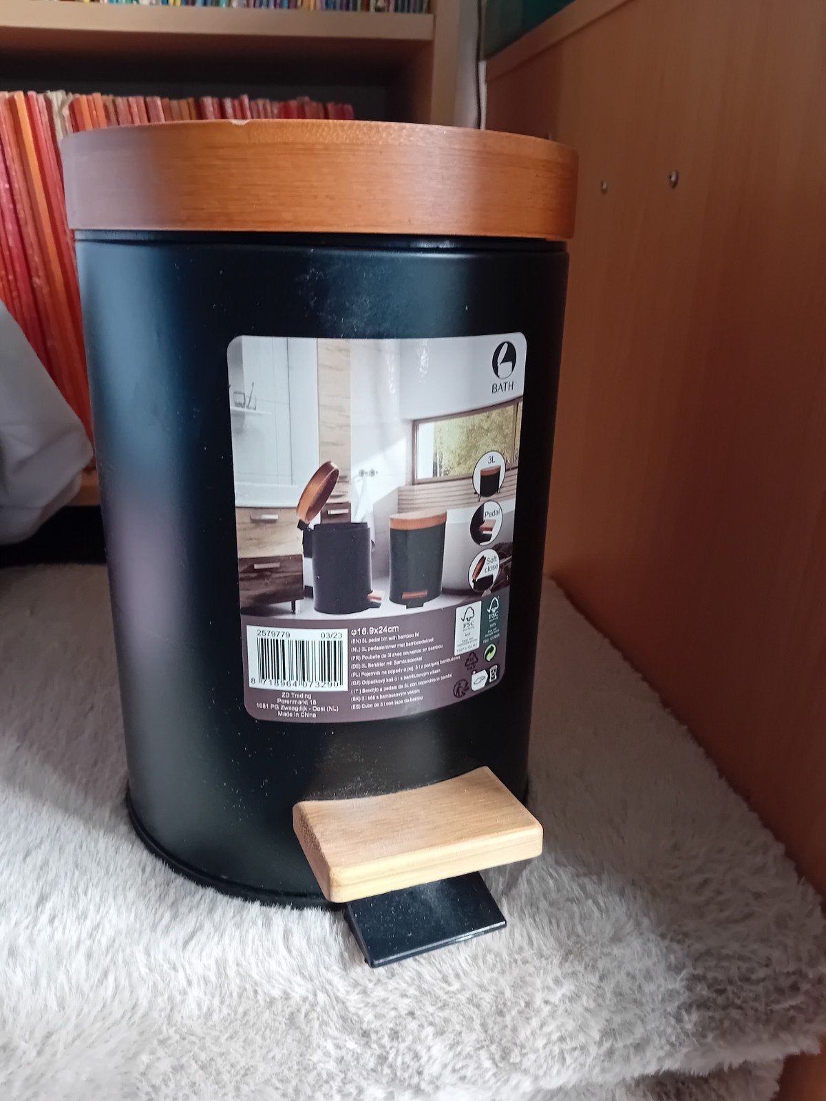 prullenbak, Maison & Meubles, Accessoires pour la Maison | Poubelles, Enlèvement, Comme neuf